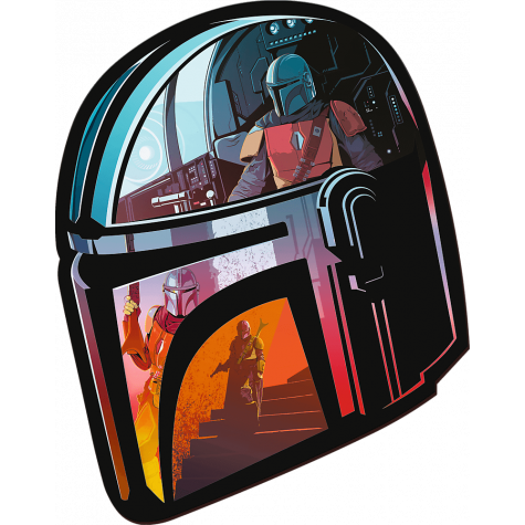 TREFL Wood Craft Origin puzzle The Mandalorian 160 dílků ~ 2