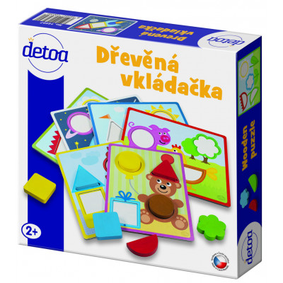 Detoa Dřevěná vkládačka