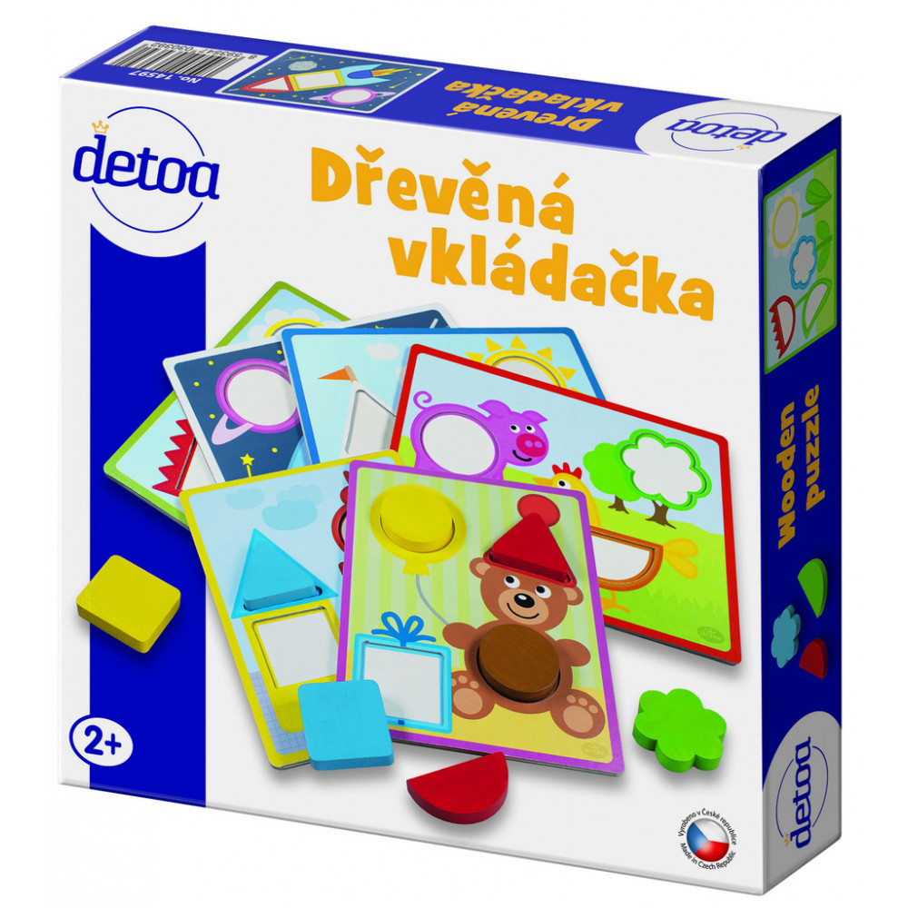 Detoa Dřevěná vkládačka