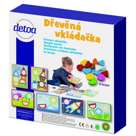 Detoa Dřevěná vkládačka