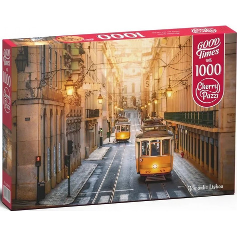 Cherry Pazzi Puzzle Romantický Lisabon, Portugalsko 1000 dílků