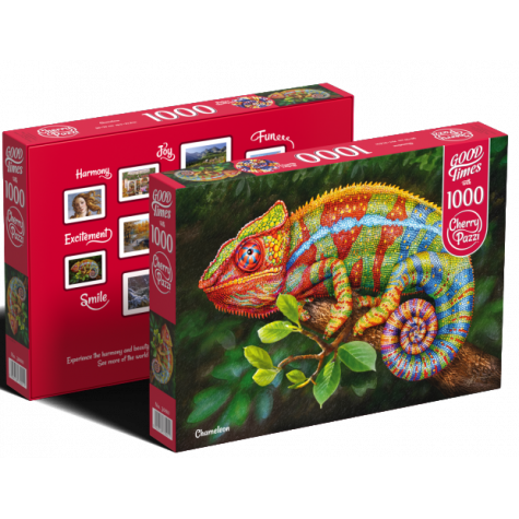 Cherry Pazzi Puzzle Chameleon 1000 dílků