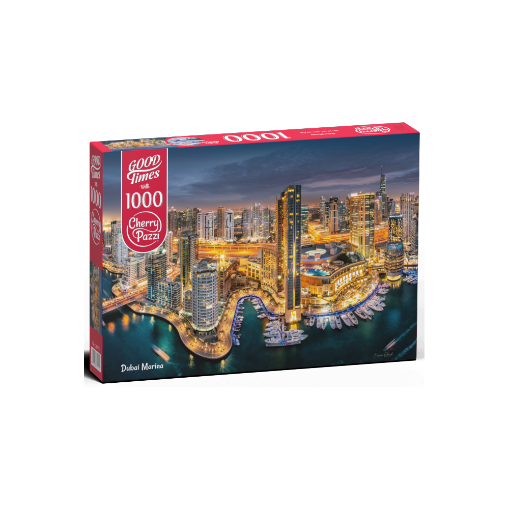 Cherry Pazzi Puzzle Dubai Marina 1000 dílků