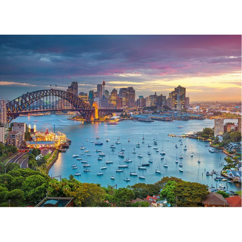 Cherry Pazzi Puzzle Panorama Sydney 1000 dílků