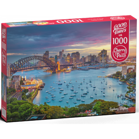 Cherry Pazzi Puzzle Panorama Sydney 1000 dílků ~ 1