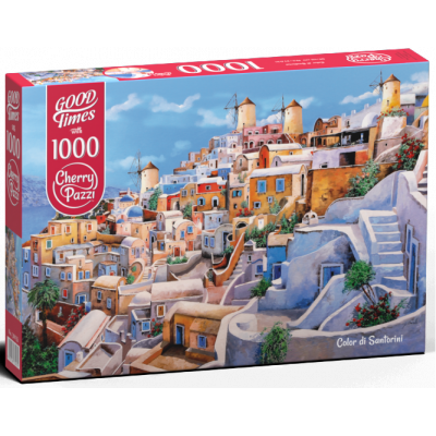 Cherry Pazzi Puzzle Barvy Santorini 1000 dílků