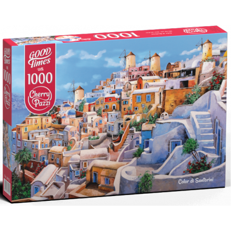 Cherry Pazzi Puzzle Barvy Santorini 1000 dílků