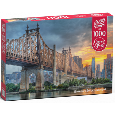 Cherry Pazzi Puzzle Queensboro Bridge in New York 1000 dílků