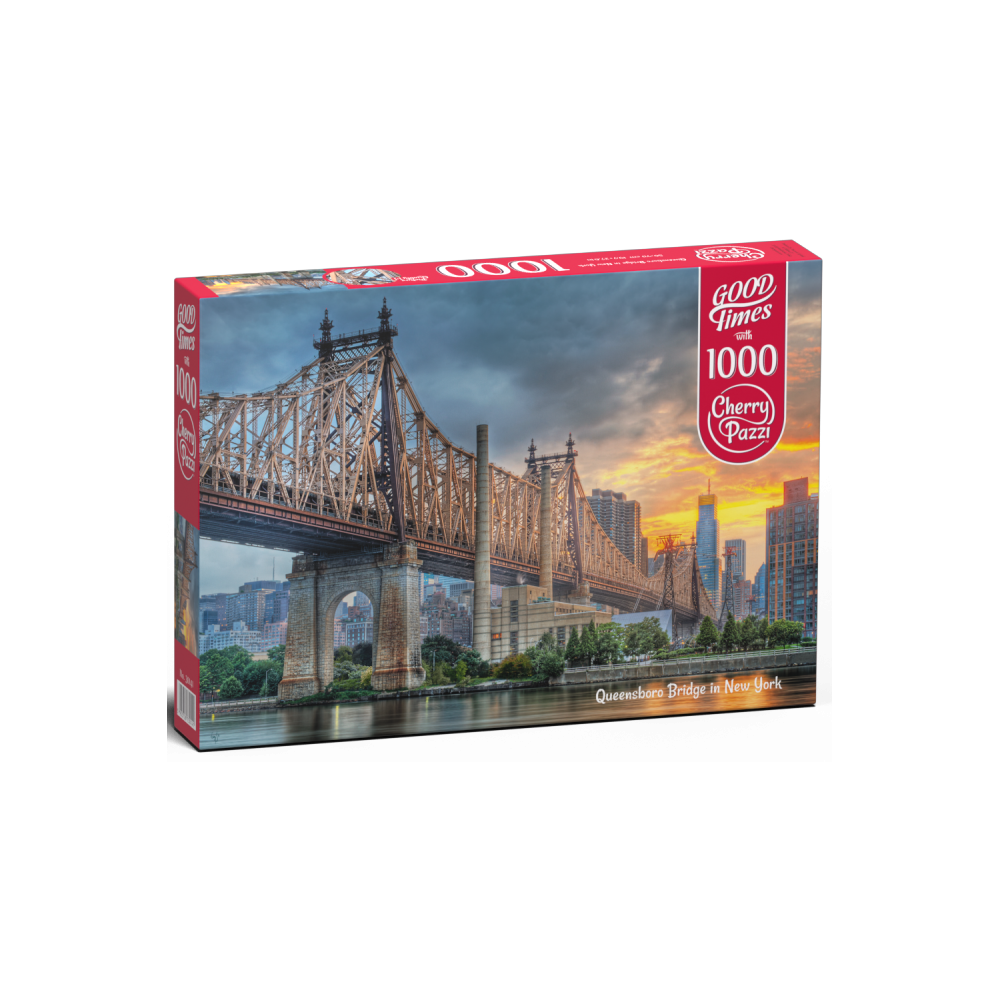 Cherry Pazzi Puzzle Queensboro Bridge in New York 1000 dílků