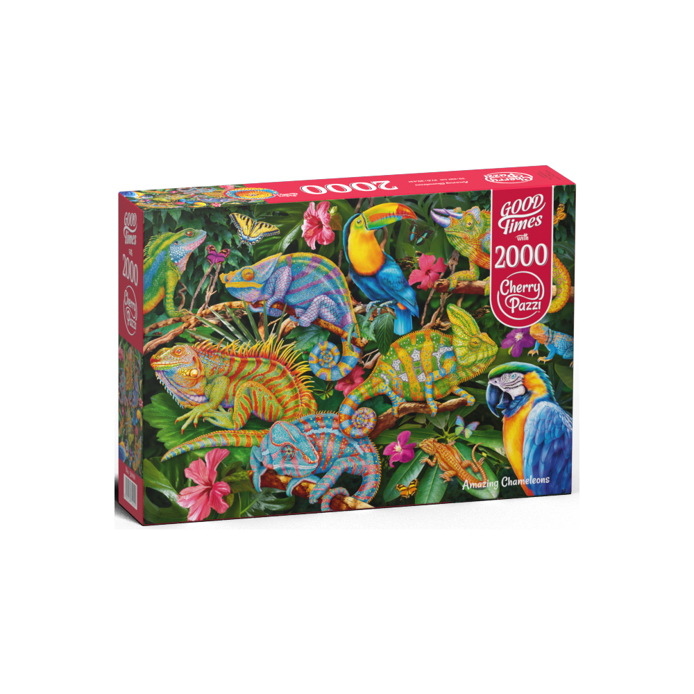 Cherry Pazzi Puzzle Úžasní chameleoni 2000 dílků