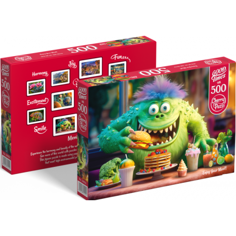 Cherry Pazzi Puzzle Užij si svůj oběd 500 dílků ~ 3