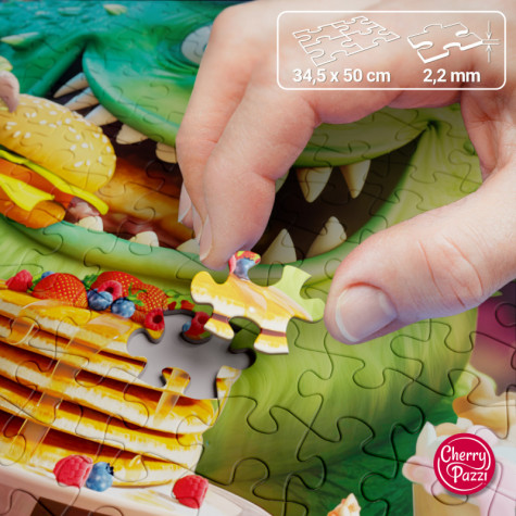 Cherry Pazzi Puzzle Užij si svůj oběd 500 dílků ~ 5