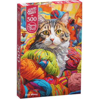 Cherry Pazzi Puzzle Kočičí rozmar 500 dílků