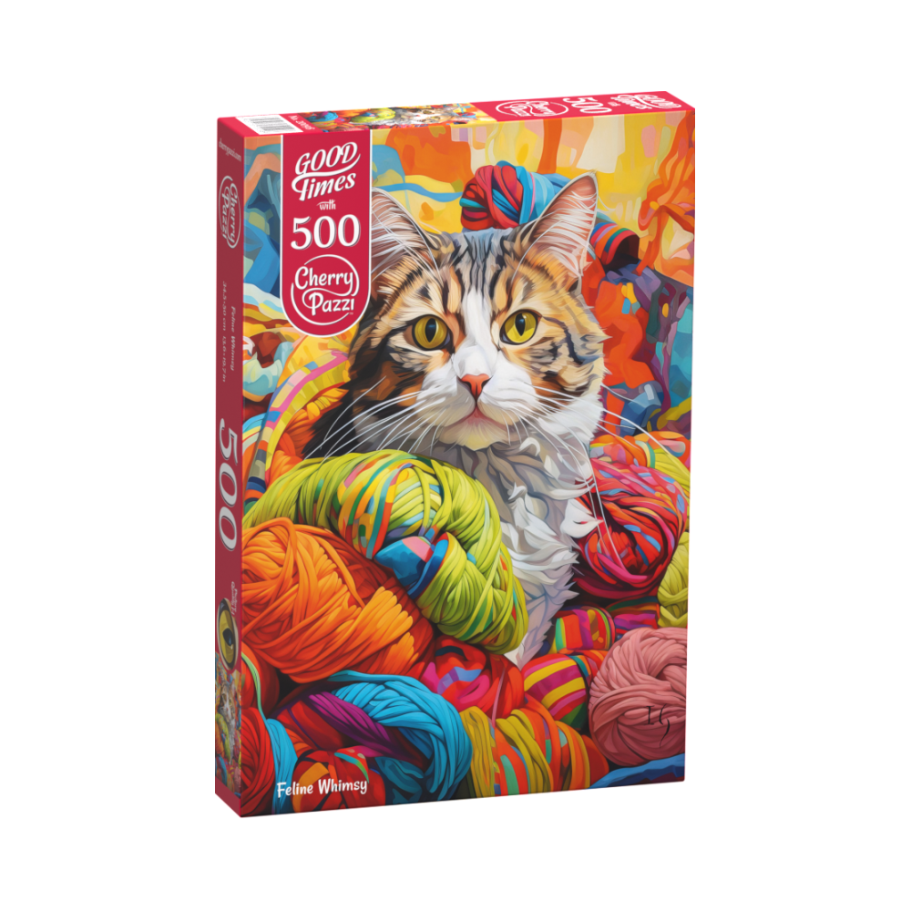 Cherry Pazzi Puzzle Kočičí rozmar 500 dílků