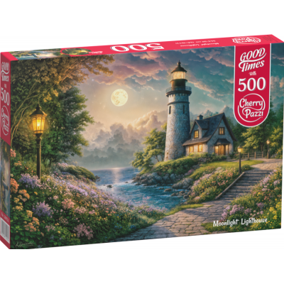 Cherry Pazzi Puzzle Maják v měsíční svitu 500 dílků