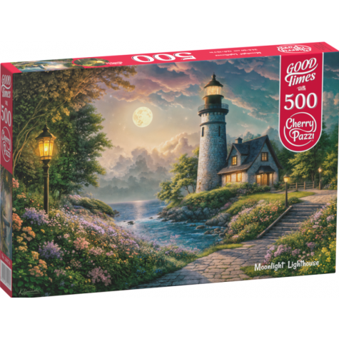 Cherry Pazzi Puzzle Maják v měsíční svitu 500 dílků