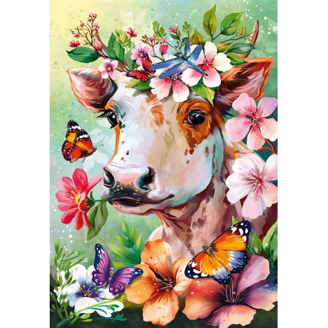 Cherry Pazzi Puzzle Kráva Wow! 500 dílků ~ 2
