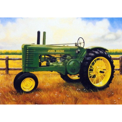 Norimpex Diamantový obrázek malování 30x40cm - Traktor John Deere