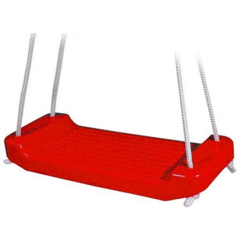 Chemoplast Houpačka prkénko plast 43x18cm nosnost 60kg - červená ~ 1