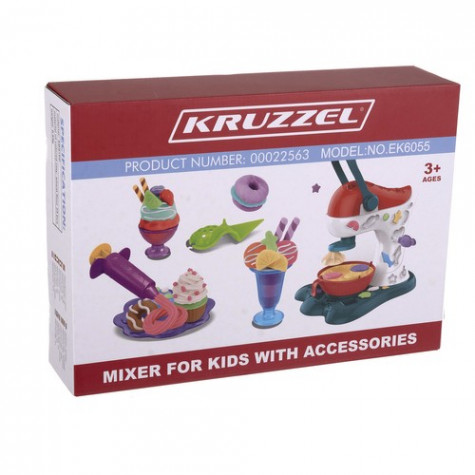 Kruzzel 22563 Sada s plastelínou Kuchyňský mixér