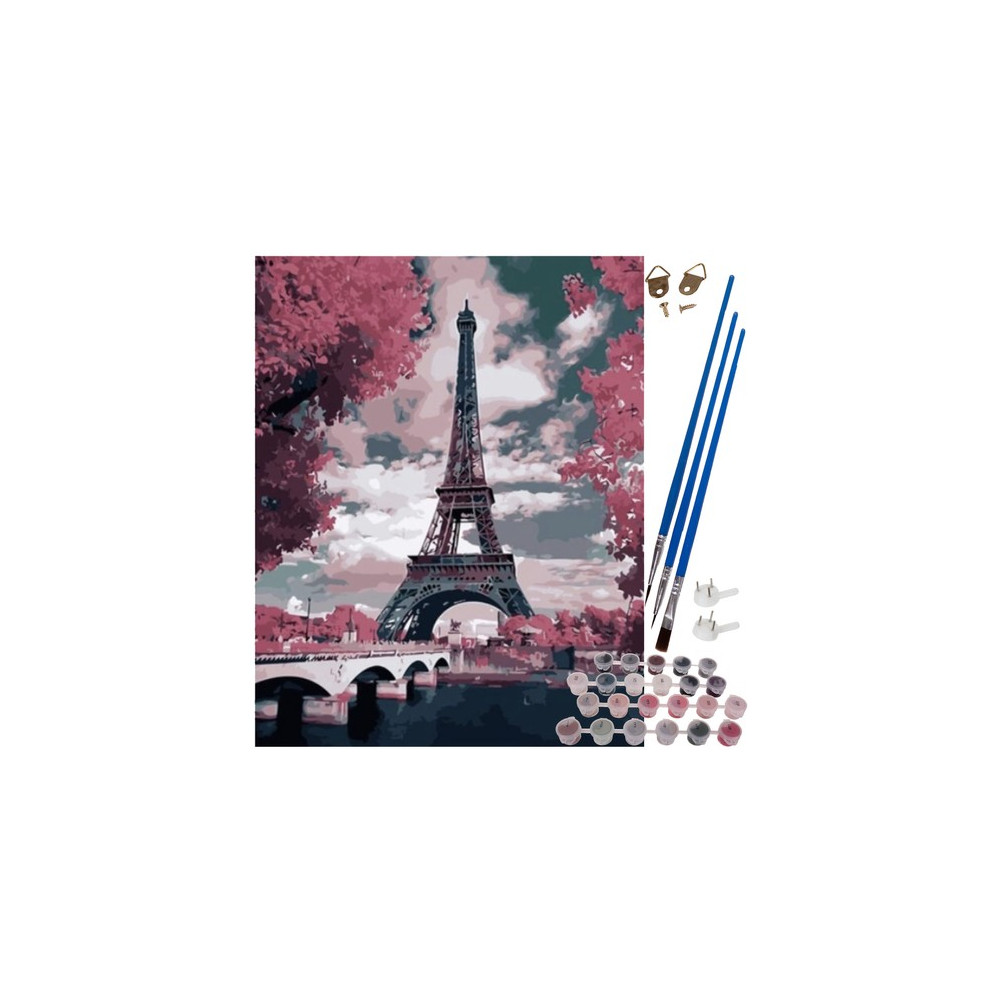 Maaleo 22784 Malování podle čísel 40x50cm - Eiffelova věž