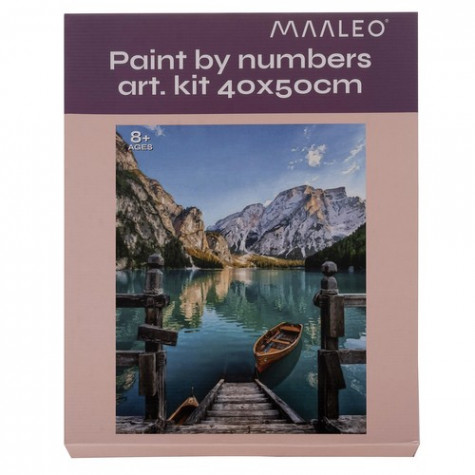Maaleo 22785 Malování podle čísel 40x50cm - Jezero v horách