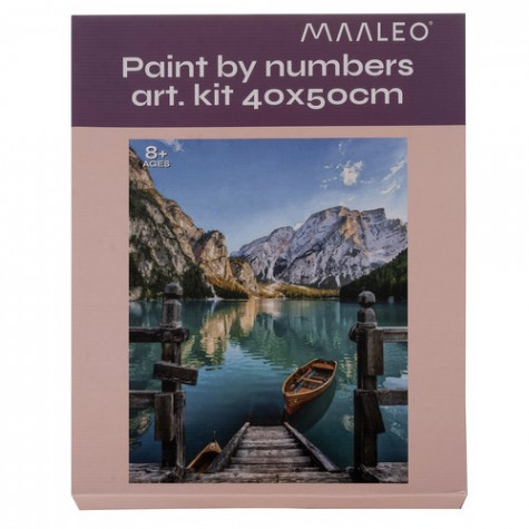 Maaleo 22785 Malování podle čísel 40x50cm - Jezero v horách ~ 3