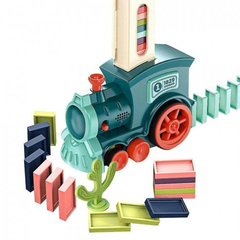Vláček stavějící domino ~ 1