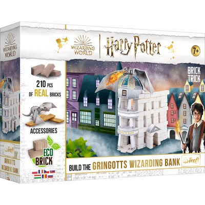 TREFL BRICK TRICK Harry Potter: Gringottova kouzelnická banka M 210 dílů