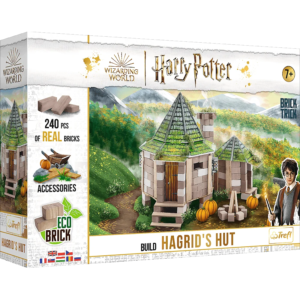 TREFL BRICK TRICK Harry Potter: Hagridova chýše L 240 dílů