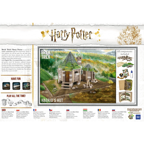 TREFL BRICK TRICK Harry Potter: Hagridova chýše L 240 dílů ~ 8