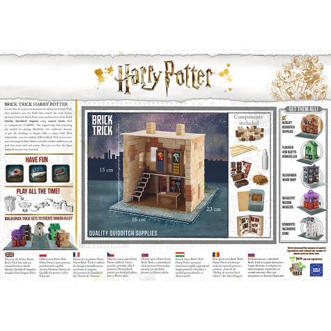 TREFL BRICK TRICK Harry Potter: Prvotřídní potřeby pro famfrpál M 210 dílů ~ 5