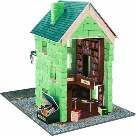 TREFL BRICK TRICK Harry Potter: Knihkupectví Krucánky a Kaňoury M 210 dílů ~ 3