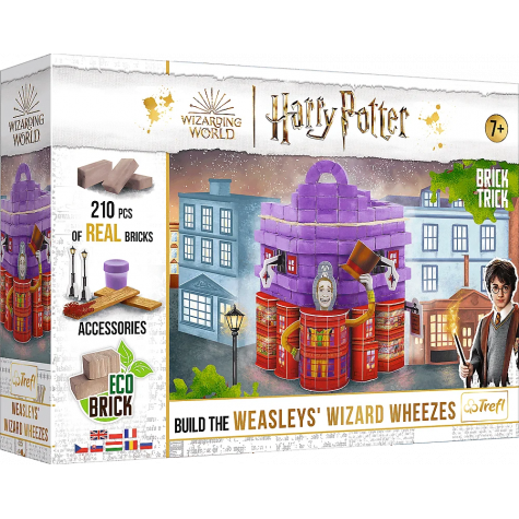 TREFL BRICK TRICK Harry Potter: Weasleyho kouzelnické žertíky M 210 dílů