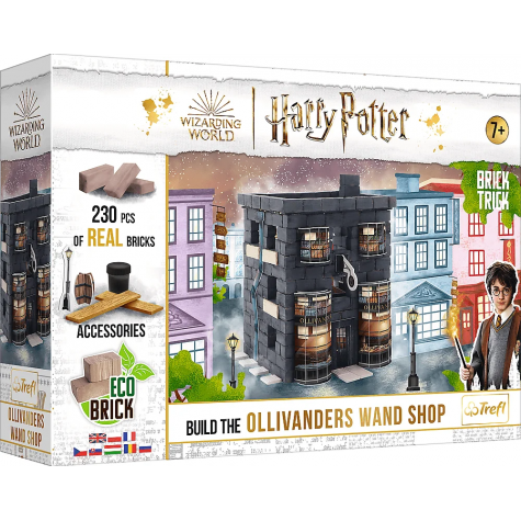 TREFL BRICK TRICK Harry Potter: Ollivanderův obchod s hůlkami M 230 dílů