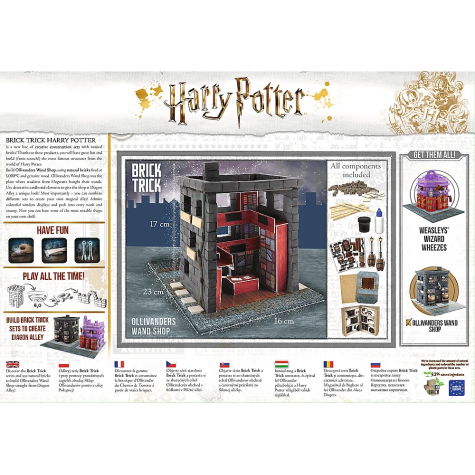TREFL BRICK TRICK Harry Potter: Ollivanderův obchod s hůlkami M 230 dílů ~ 8