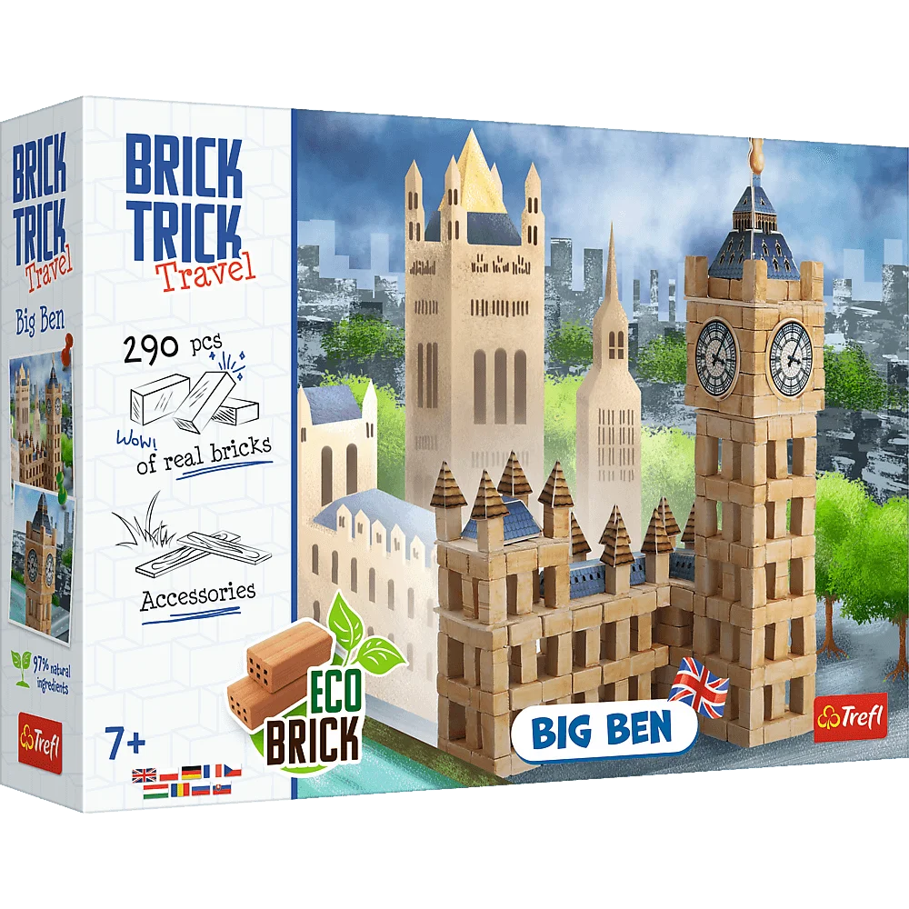 TREFL BRICK TRICK Travel: Big Ben L 290 dílů