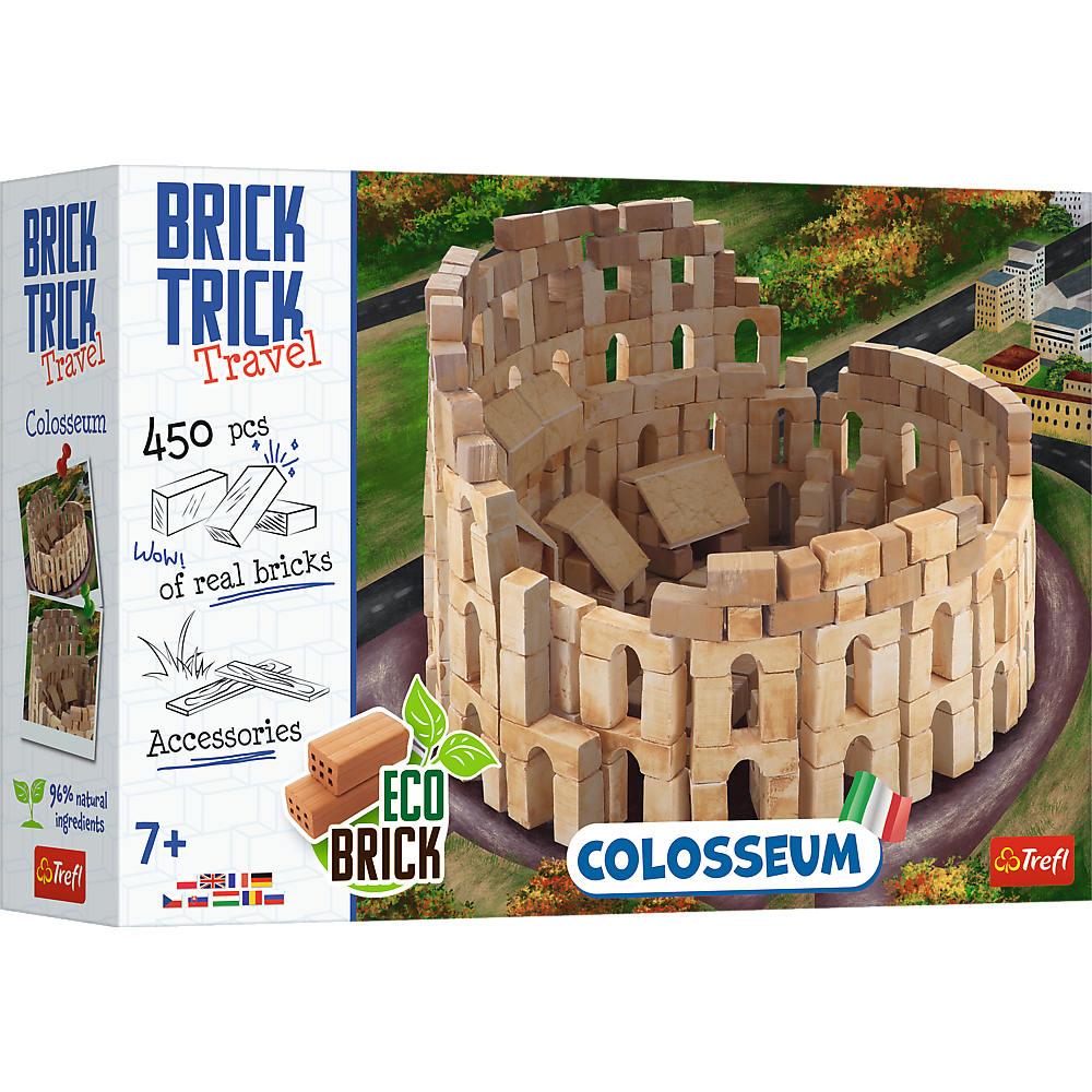 TREFL BRICK TRICK Travel: Koloseum XL 450 dílů