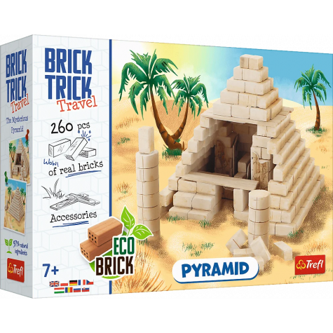 TREFL BRICK TRICK Travel: Pyramida M 260 dílů ~ 1