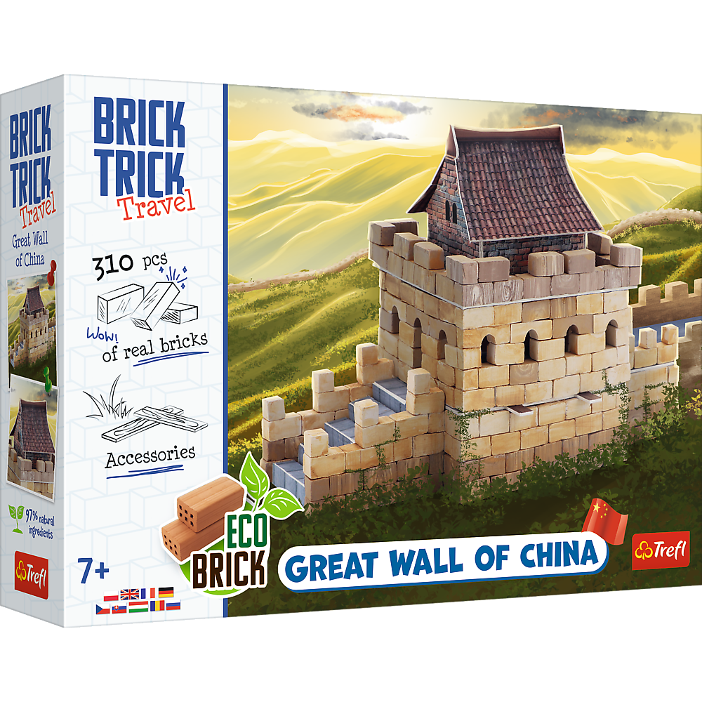 TREFL BRICK TRICK Travel: Velká čínská zeď L 310 dílů