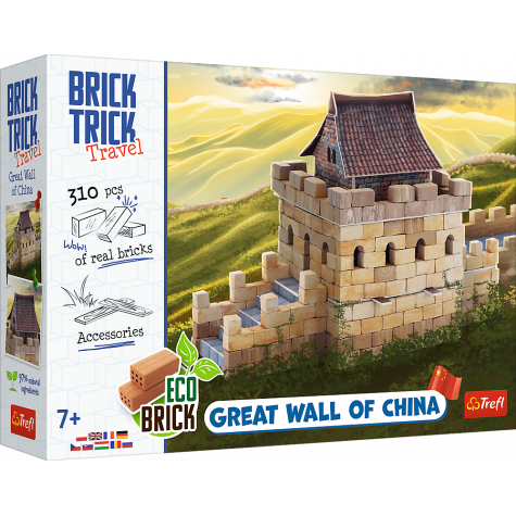 TREFL BRICK TRICK Travel: Velká čínská zeď L 310 dílů ~ 1