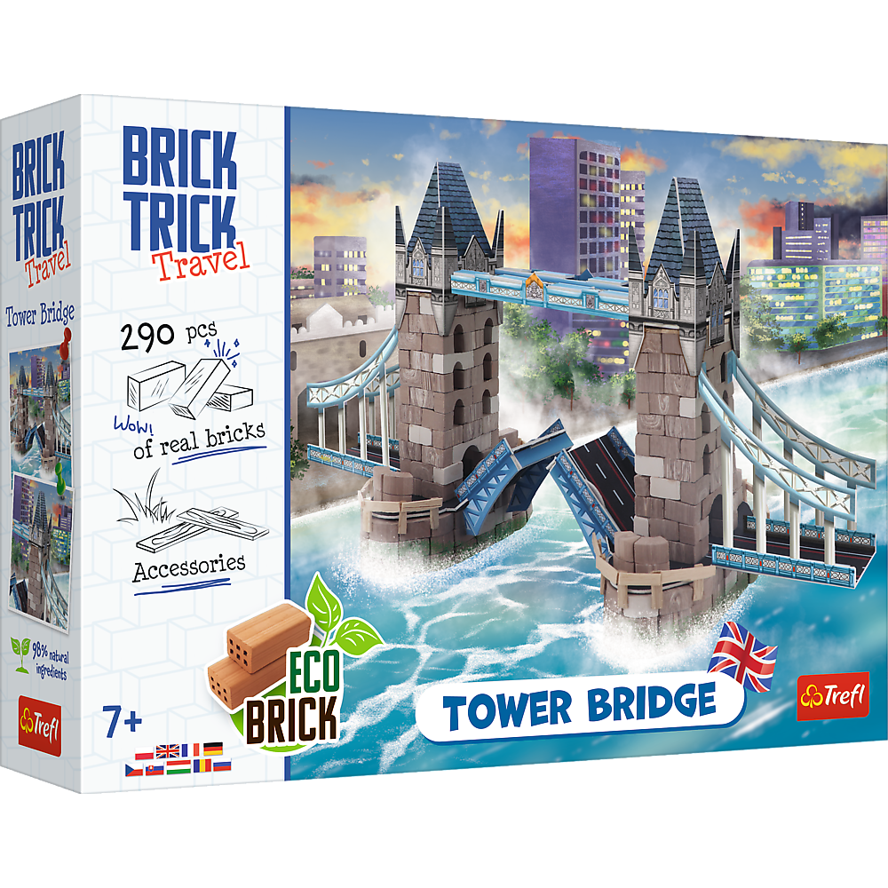 TREFL BRICK TRICK Travel: Tower Bridge L 290 dílů