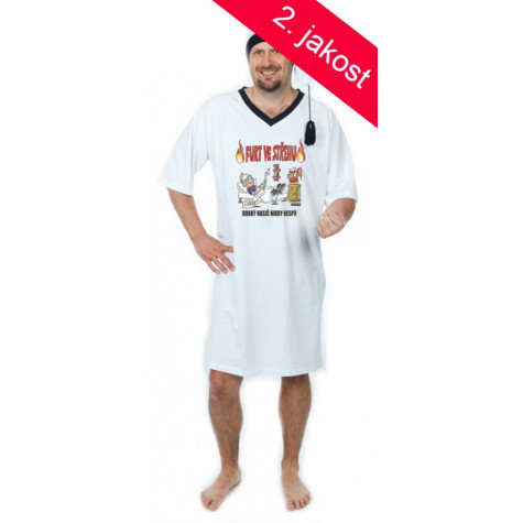 2.JAKOST Noční košile - Furt ve střehu - XXXL ~ 1