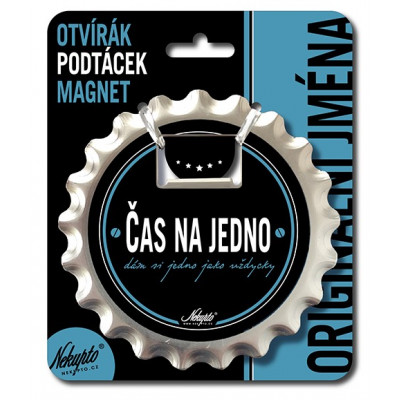 Nekupto Otvírák na pivo, podtácek - Čas na jedno