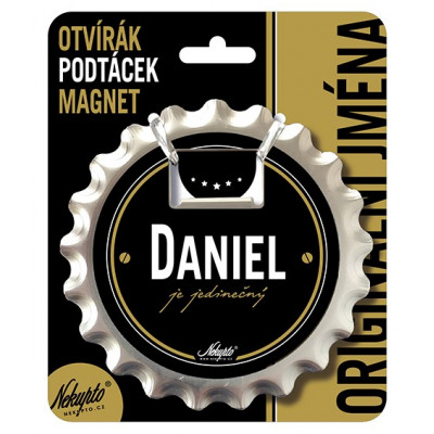 Nekupto Otvírák na pivo, podtácek se jménem - Daniel