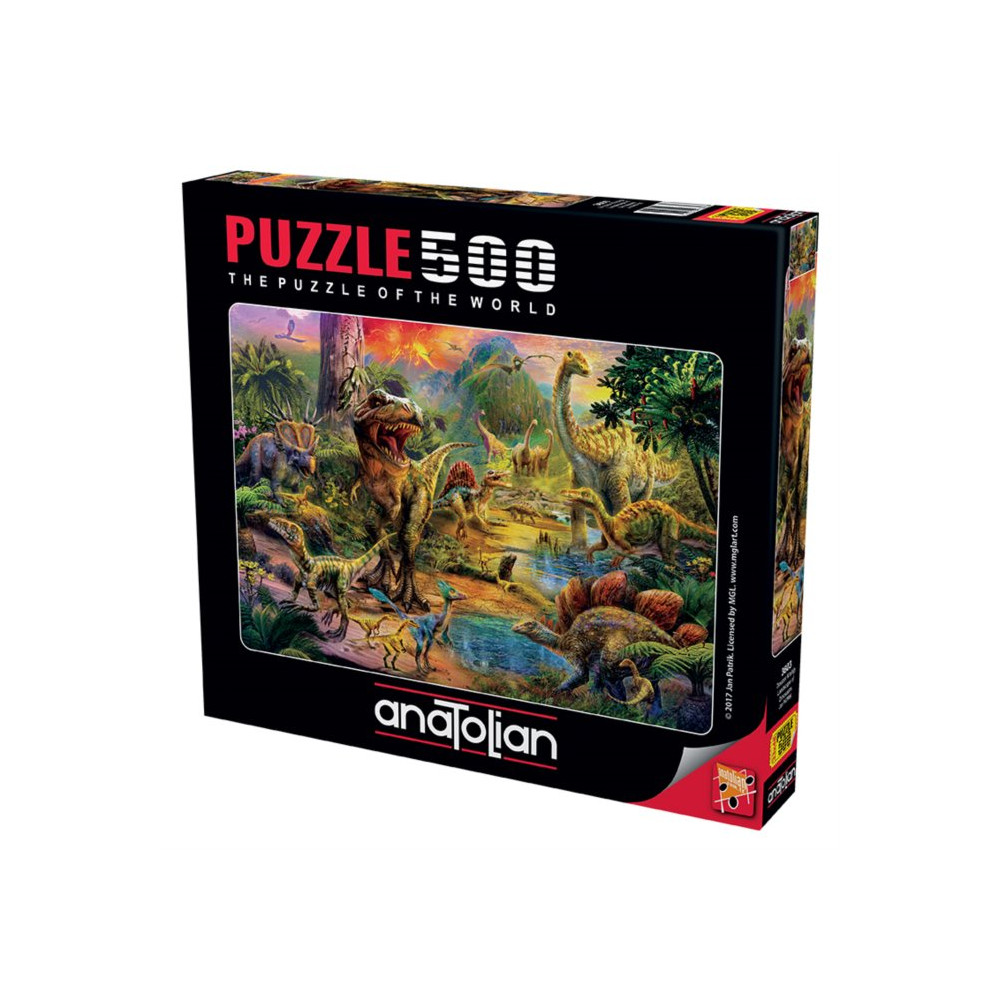 ANATOLIAN Puzzle Království dinosaurů 500 dílků