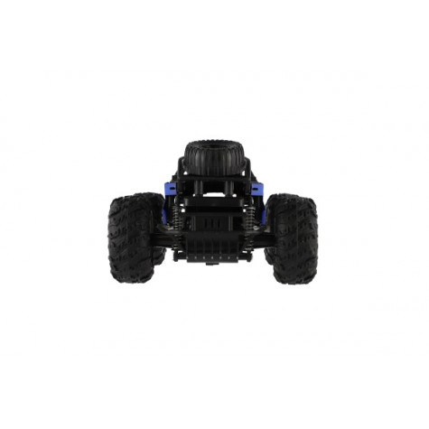 Auto RC buggy terénní modré 22cm plast 2,4GHz na baterie + dobíjecí pack ~ 9