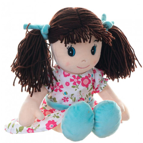 Teddies Panenka Ema hadrová plyš 40 cm česky mluvící a zpívající 0+ ~ 3