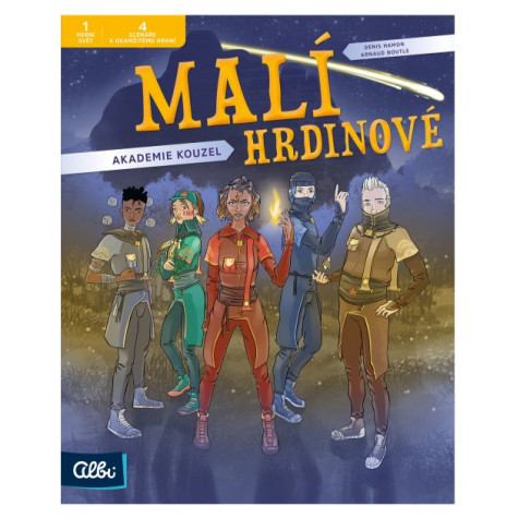 Albi Kniha Malí hrdinové - Akademie kouzel ~ 3