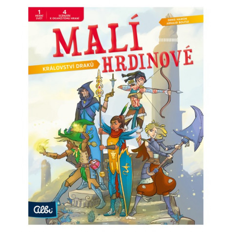 Albi Kniha Malí hrdinové - Království draků ~ 3